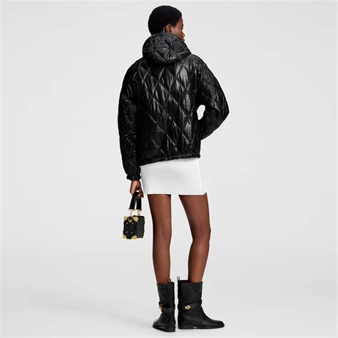 lv mantel|Quilted Malletage Puffer Jacket .